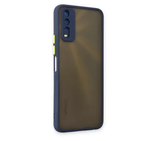 Vivo Y11S Kılıf Montreal Silikon Kapak - Lacivert