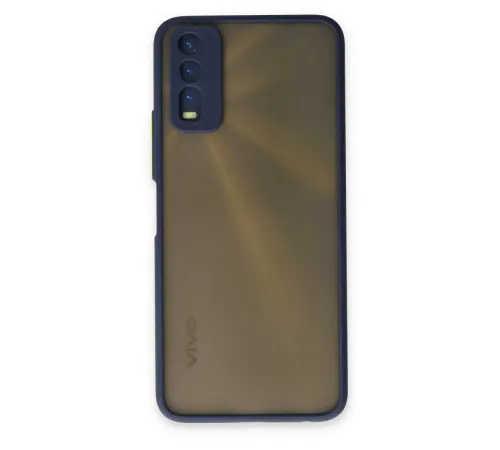 Vivo Y11S Kılıf Montreal Silikon Kapak - Lacivert