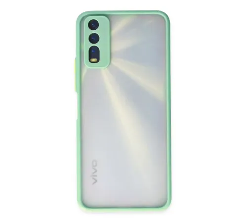 Vivo Y11S Kılıf Montreal Silikon Kapak - Turkuaz