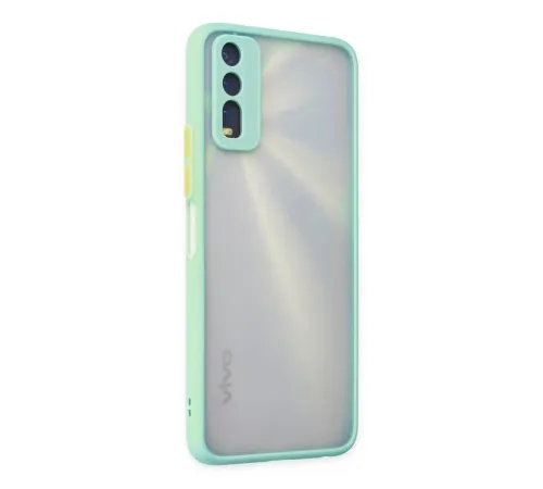 Vivo Y11S Kılıf Montreal Silikon Kapak - Turkuaz
