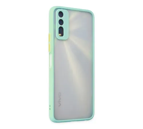 Vivo Y11S Kılıf Montreal Silikon Kapak - Turkuaz