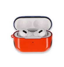 Apple Airpods Pro (1.nesil) 3in1 Kılıf - Kırmızı-Lacivert
