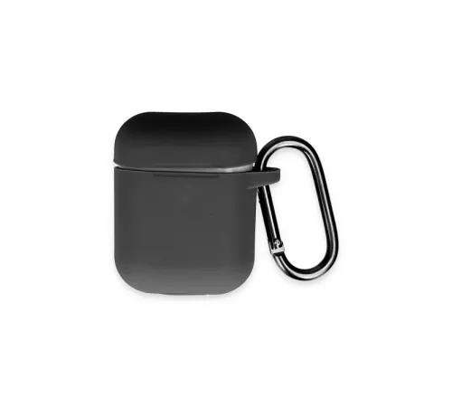 Apple Airpods 2 (2.nesil) Hang Kılıf - Siyah