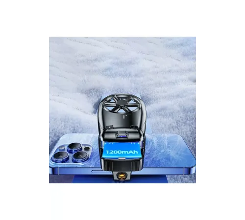 X110 Radyatör Telefon Soğutucu Fan - Siyah