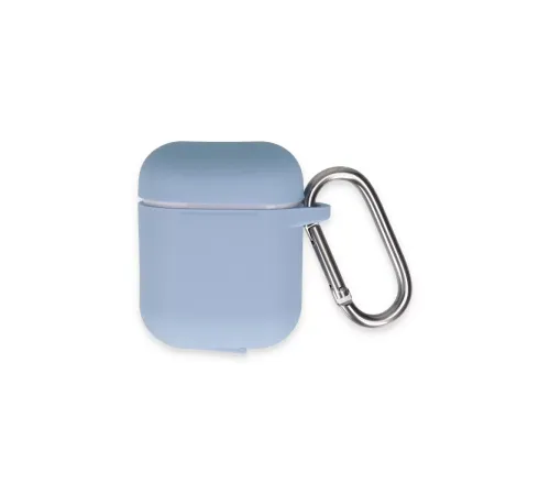 Apple Airpods 2 (2.nesil) Hang Kılıf - Mavi