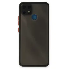 Realme C25 Kılıf Montreal Silikon Kapak - Siyah