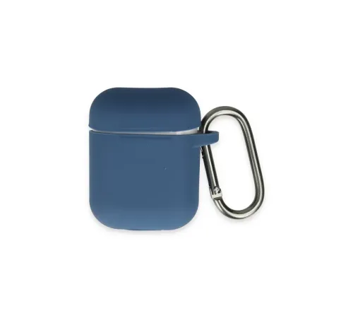 Apple Airpods 2 (2.nesil) Hang Kılıf - Lacivert