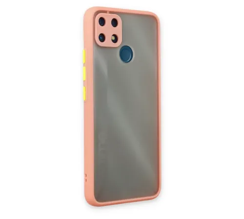 Realme C25 Kılıf Montreal Silikon Kapak - Pembe