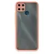 Realme C25 Kılıf Montreal Silikon Kapak - Pembe