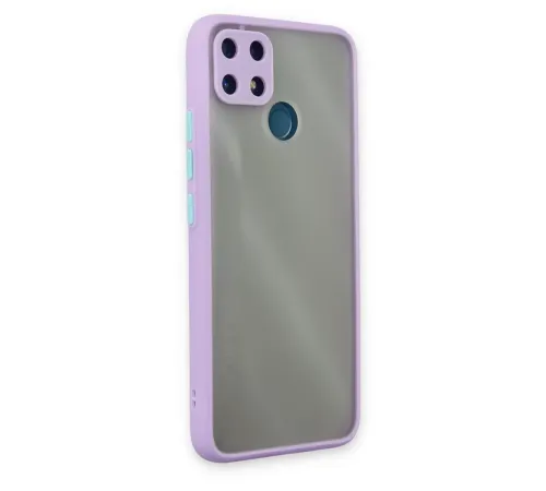 Realme C25 Kılıf Montreal Silikon Kapak - Mor