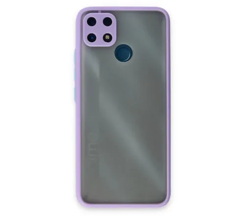 Realme C25 Kılıf Montreal Silikon Kapak - Mor