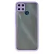 Realme C25 Kılıf Montreal Silikon Kapak - Mor