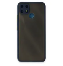 Realme C25 Kılıf Montreal Silikon Kapak - Lacivert