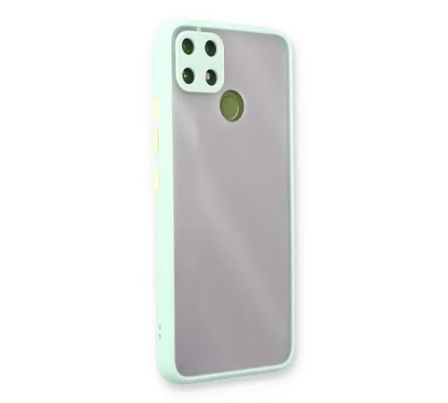 Realme C25 Kılıf Montreal Silikon Kapak - Turkuaz