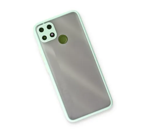 Realme C25 Kılıf Montreal Silikon Kapak - Turkuaz