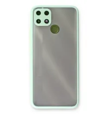 Realme C25 Kılıf Montreal Silikon Kapak - Turkuaz