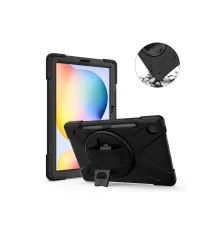 Samsung Galaxy P610 Tab S6 Lite 10.4 Kılıf Amazing Tablet Kapak - Siyah