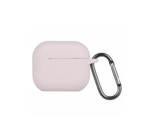 Apple Airpods 3 (3.nesil) Hang Kılıf - Pudra