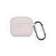 Apple Airpods 3 (3.nesil) Hang Kılıf - Pudra