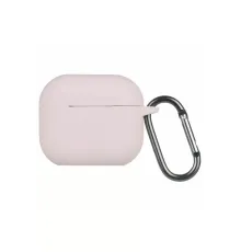 Apple Airpods 3 (3.nesil) Hang Kılıf - Pudra