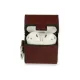 Apple Airpods 2 (2.nesil) Deri Kılıf - Bordo