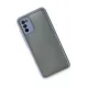 Samsung Galaxy A02S Kılıf Montreal Silikon Kapak - Gri