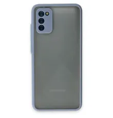 Samsung Galaxy A02S Kılıf Montreal Silikon Kapak - Gri