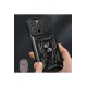 Apple iPhone 16 Pro Max Kılıf Pars Lens Yüzüklü Silikon - Lacivert