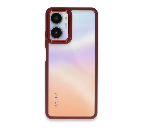 Realme 10 Pro 5G Kılıf Dora Kapak - Kırmızı