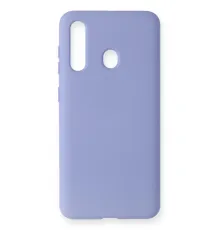 Samsung Galaxy M40 Kılıf Nano içi Kadife Silikon - Lila