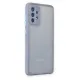 Samsung Galaxy A72 Kılıf Montreal Silikon Kapak - Gri