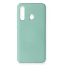 Samsung Galaxy M40 Kılıf Nano içi Kadife Silikon - Turkuaz