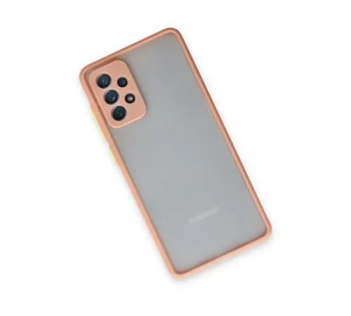 Samsung Galaxy A72 Kılıf Montreal Silikon Kapak - Pembe