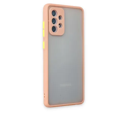 Samsung Galaxy A72 Kılıf Montreal Silikon Kapak - Pembe