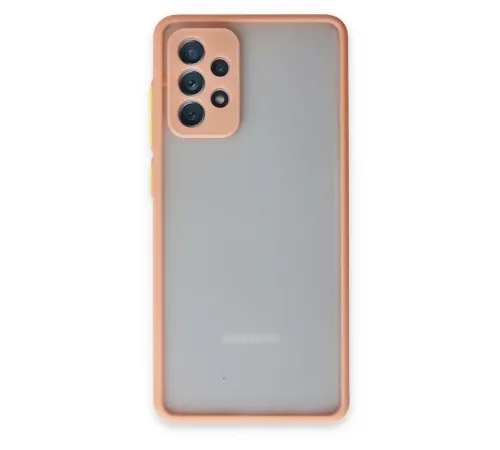 Samsung Galaxy A72 Kılıf Montreal Silikon Kapak - Pembe