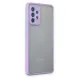 Samsung Galaxy A72 Kılıf Montreal Silikon Kapak - Mor