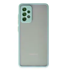 Samsung Galaxy A72 Kılıf Montreal Silikon Kapak - Turkuaz