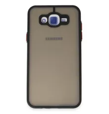 Samsung Galaxy J7 Kılıf Montreal Silikon Kapak - Siyah