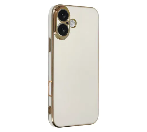 Apple iPhone 16 Kılıf Volet Silikon - Beyaz