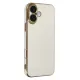 Apple iPhone 16 Kılıf Volet Silikon - Beyaz