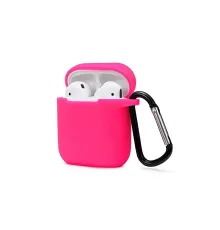 Apple Airpods 2 (2.nesil) Sert Silikon Kılıf - Pembe