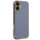 Apple iPhone 16 Kılıf Volet Silikon - Mavi