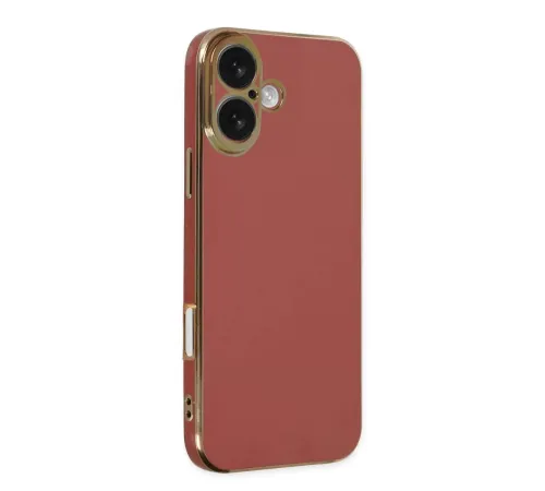 Apple iPhone 16 Kılıf Volet Silikon - Kırmızı