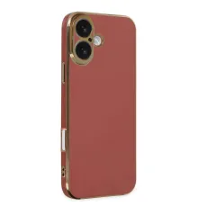 Apple iPhone 16 Kılıf Volet Silikon - Kırmızı