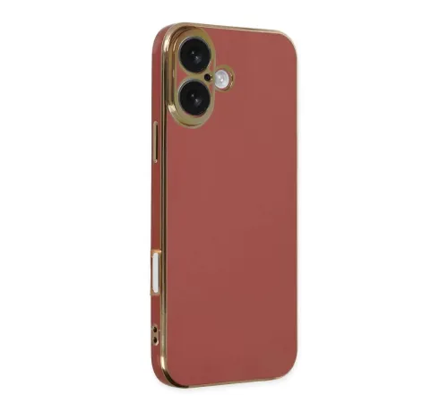 Apple iPhone 16 Kılıf Volet Silikon - Kırmızı