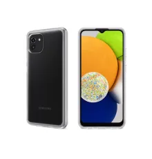 Samsung Galaxy A03 Kılıf Lüx Şeffaf Silikon