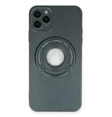 Apple iPhone 12 Pro Kılıf Lukka Magneticsafe Kapak - Koyu Yeşil