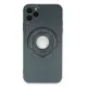 Apple iPhone 12 Pro Kılıf Lukka Magneticsafe Kapak - Koyu Yeşil