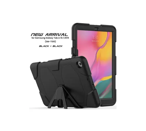 Samsung Galaxy T510 Tab A 10.1 Kılıf Griffin Tablet Kapak - Siyah