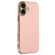 Apple iPhone 16 Kılıf Volet Silikon - Pembe